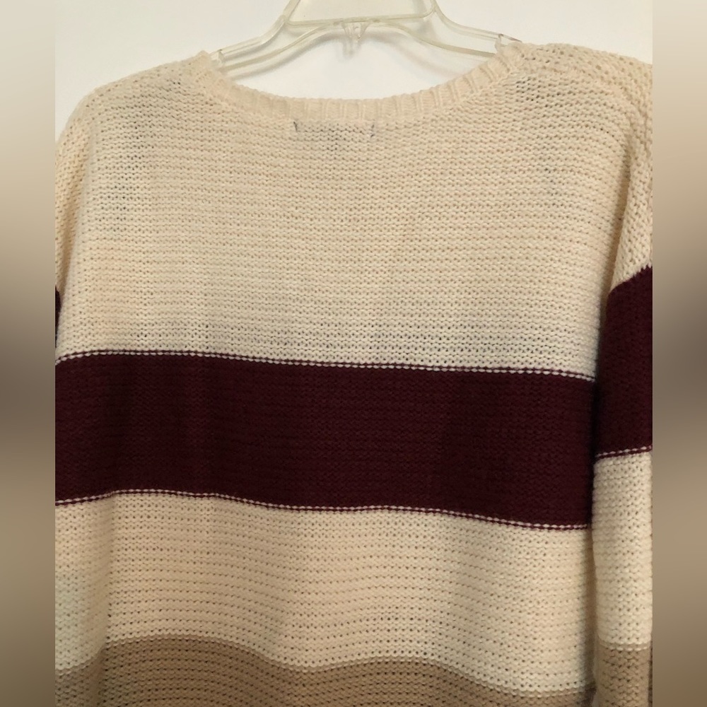 Forever 21 color block knitted sweater - Picture 3 of 7